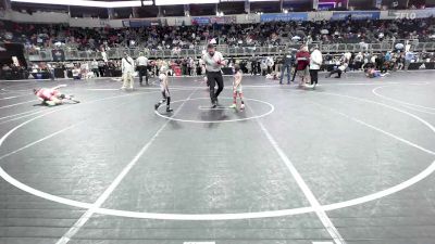 40 lbs 3rd Place - Slate Archer, Lebanon Yellowjacket Wrestling vs Dale Byrum, Belleville Little Devils