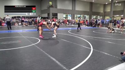 127 lbs Semifinal - Addilyn Wacker, Iola Kids vs Averie Counts, Russell Wrestling Club