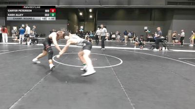 184 lbs Champ. Round 2 - Carter Peterson, Northwestern (Iowa) vs Kash Alley, Colby Community College