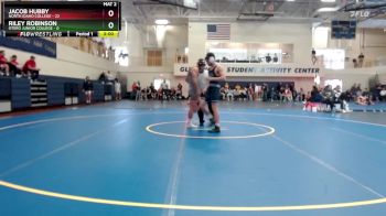 157 lbs Round 2 (6 Team) - Riley Robinson, Otero Junior College vs Jacob Hubby, North Idaho College