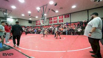 150 lbs Consi Of 16 #2 - Lucas Jennings, Okmulgee vs Jadrian Simmons, Hulbert High School
