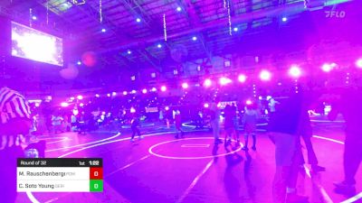 116 lbs Round Of 32 - Mason Rauschenberger, Pomona Elite vs Cristian Soto Young, Gering WC