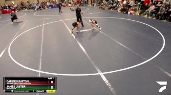 58 lbs Cons. Round 3 - Camden Batton, Summit Wrestling Academy vs James Luster, Minnesota