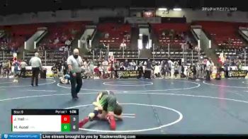 117 lbs Round 3 (6 Team) - Matt Ausel, Funky Monkeys Grey vs Jamey Hall, Impact WC