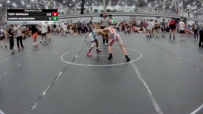 100 lbs Round 5 (8 Team) - Aaron Szumowski, The Outsiders vs Toby Bernash, U2 Brawler Elite