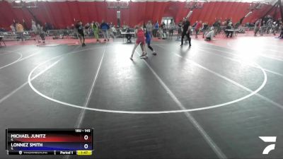 145 lbs Cons. Round 2 - Michael Junitz, IL vs Lonnez Smith, IL