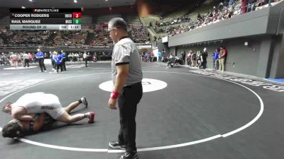 287 lbs Round Of 32 - Cooper Rodgers, Buchanan vs Raul Marquez, Mission Oaks