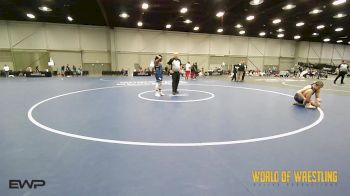 140 lbs Rr Rnd 4 - Addie Forst, Mojo 7-12 vs Jordyn Parker, Best Trained 7-12 TX