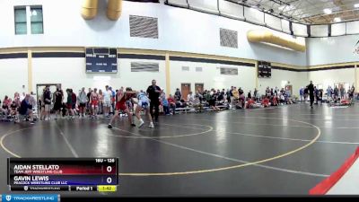 126 lbs Champ. Round 1 - Aidan Stellato, Team Jeff Wrestling Club vs Gavin Lewis, Peacock Wrestling Club LLC