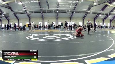 157 lbs Cons. Round 5 - Isaiah Pisano, Unattached-UPJ vs Wyatt Lazzar, Lock Haven- Unattached