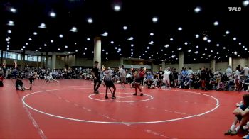 100 lbs Round 3 (4 Team) - Annaliah Molinas, North DeSoto WC vs Justyce Wilburn, Skull And Crossbones