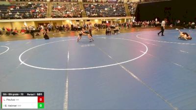 5th - 6th grade - 70 Cons. Round 3 - Leo Paulus, Immortal Athletics WC vs Bryce Heimer, Immortal Athletics WC