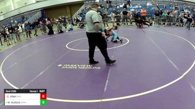 10U Boys - 67 lbs Quarters - Cameron Allen, Oconomowoc Wrestling Club vs Wyatt Bullock, South Side Wrestling Club