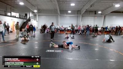 70/75 Round 2 - Christian Masters, Summerville Takedown Club vs Myron Hayre, Legacy Elite Wrestling