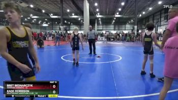 85 lbs Placement (4 Team) - Kade Morrison, BEASTWORKS WRESTLING CLUB vs Bret Bednarczyk, HANOVER HAWKEYE