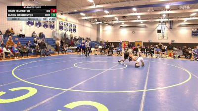 125 lbs Cross Bracket (8 Team) - Ryan Tschetter, Rochester Tech vs Jaron Barrientos, Niagara CC