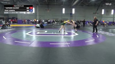 180 lbs Quarterfinal - Autumn Calvert, Simpson vs Ruby Joseph, Northern Michigan University