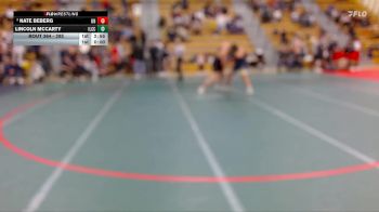 285 lbs Quarterfinal - Lincoln McCarty, Iowa Lakes Community College vs Nate Beberg, UNATTACHED