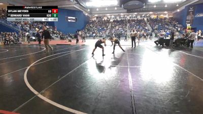 132 lbs Prelim - Edward Vass, Valley Central vs Dylan Meyers, Ridgefield