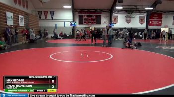 1 lbs Round 3 - Max George, West Burlington/Norte Dame vs Rylan Halverson, Moyer Elite