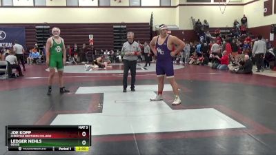 285 lbs Round 3 - Ledger Nehls, Osage vs Joe Kopp, Christian Brothers College