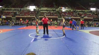 102 lbs Quarterfinal - Trey Starcher, Forsyth Wrestling Club vs Elijah Kennerson, Cascade Little Guy Wrestling