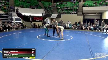 146 lbs Finals (2 Team) - David Baradell, Jasper vs Charles Knight, Gulf Shores