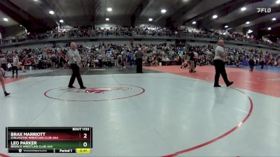 110 lbs Cons. Round 2 - Leo Parker, Bronco Wrestling Club-AAA vs Brax Marriott, Chillicothe Wrestling Club-AAA