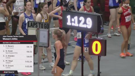 Women's 400m Open, Finals 3