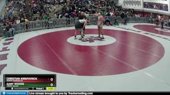 215 lbs Quarterfinal - Christian Kirkpatrick, Bishop Gorman HS vs Gary Woods, Virgin Valley