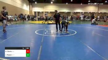 126 lbs Semifinal - Kaleb Davis, Villains Of Voldosta vs Isham Peace, Kentucky