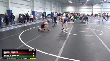 165 lbs Quarterfinal - Brian Schneider, Elizabethtown vs Mason Grodzki, RIT