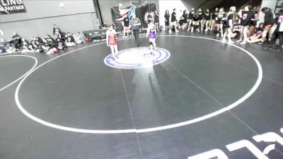 105 lbs Isabella Fodera, SDIKWA - San Diego-Imperial Kids Wrestling Association vs Paige Peters, TCWA - Tri-Counties Wrestling Association