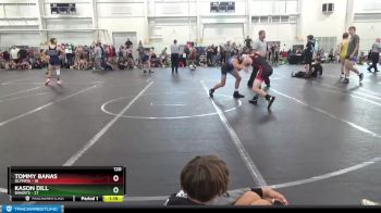 120 lbs Round 7 (10 Team) - Tommy Banas, Olympia vs Kason Dill, Bandits