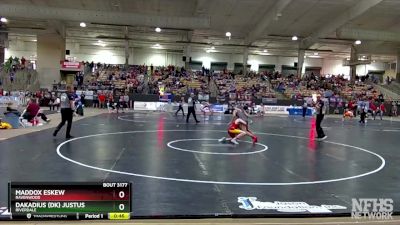 AA 120 lbs Cons. Round 1 - Dakadius (DK) Justus, Riverdale vs Maddox Eskew, Ravenwood