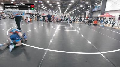 60 lbs Round 3 (4:30pm Friday) - Eva Encarnacion, Maryland Gold vs Maeve Fernald, NEWHALE