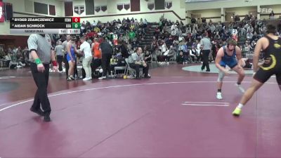 190 lbs Semifinal - Ryder Zdanczewicz, Fennimore vs Aidan Schrock, Clear Creek-Amana
