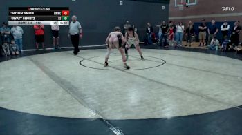 140 lbs 1st Place Match - Ryatt Shurtz, Declo Stingers vs Ryder Smith, Mountain Man Wrestling Club