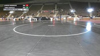 6A 106 lbs Cons. Round 1 - Landon Wingrove, Chelsea vs Eric Castillo, Russell County