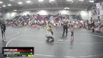 40 lbs Quarterfinal - Sunny Williams, KC Elite Training Center vs Maverick Hubbard, JET Wrestling Club