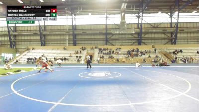 133A lbs Rr Rnd 3 - Hayden Mills, Nebraska vs Tristan Daugherty, Ndsu