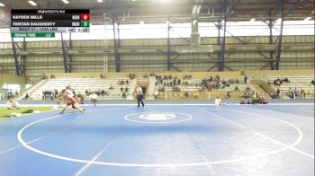 133A lbs Rr Rnd 3 - Hayden Mills, Nebraska vs Tristan Daugherty, Ndsu