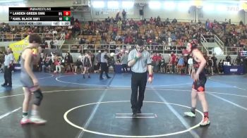 130 lbs Champ. Round 2 - Landen Green SW6, Wilmington vs Kael Black SW1, Miami East