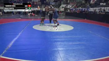6A 285 lbs Cons. Semi - Bardon King, Homewood Hs vs Malik Watts, Pell City