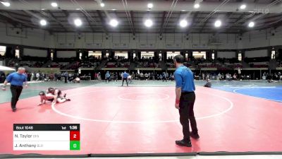 190 lbs Semifinal - Nate Taylor, Green Farms Academy vs Josh Anthony, Blair Academy