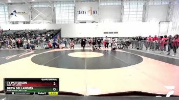 81 lbs Quarterfinal - Drew DellaPenta, Eden Wrestling Club vs Ty Patterson, Club Not Listed