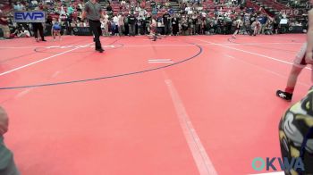 43 lbs Round Of 16 - Kolter Gay, Blackwell Wrestling Club vs Axel Swopes, Newkirk Takedown Club