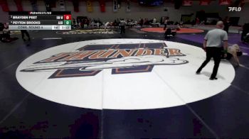 165 lbs Cons. Round 4 - Peyton Brooks, Albion vs Brayden Peet, Wisconsin-Whitewater