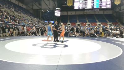 144 lbs Cons. Rd Of 32 - Brayden Mixay, Oklahoma vs Judah Perrault, Minnesota