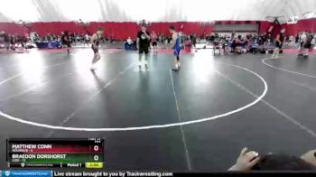 132 lbs Semis & 1st Wb (8 Team) - Braedon Dorshorst, Lodi vs Matthew Conn, Holmen B